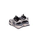 MLB anti-skid and wear-resistant low top dad shoes black male/formale 3ASHEJ13N-50BKS