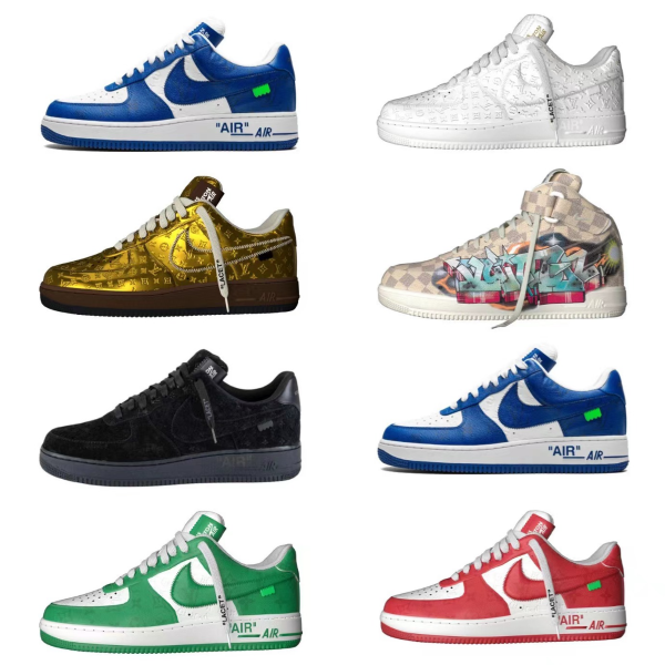 Louis Vuitton x Nike Air Force 1 Mid for male/female